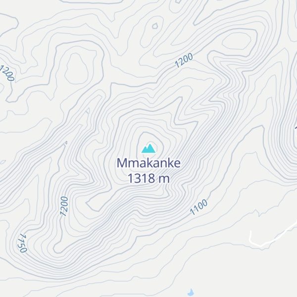 Map of Mmakanke