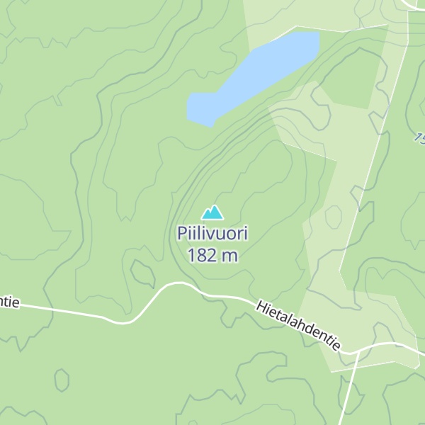 Map of Piilivuori