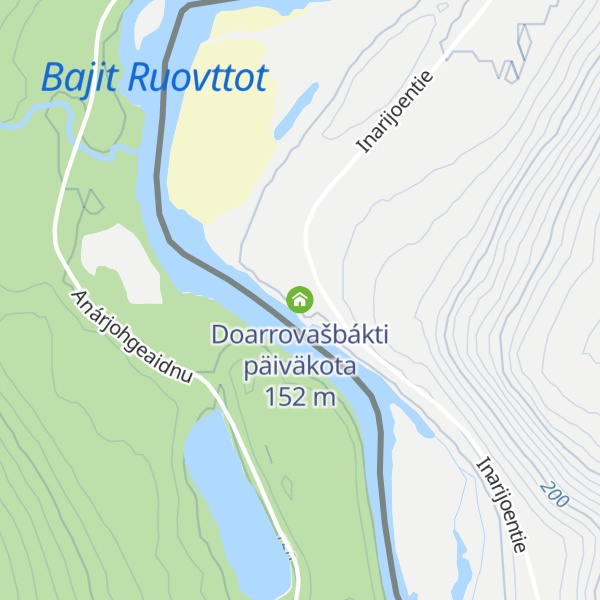 Map of Doarrovašbákti päiväkota