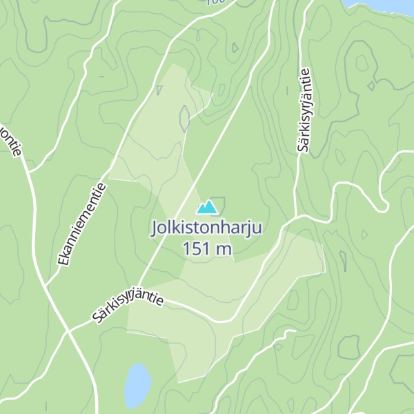 Map of Jolkistonharju