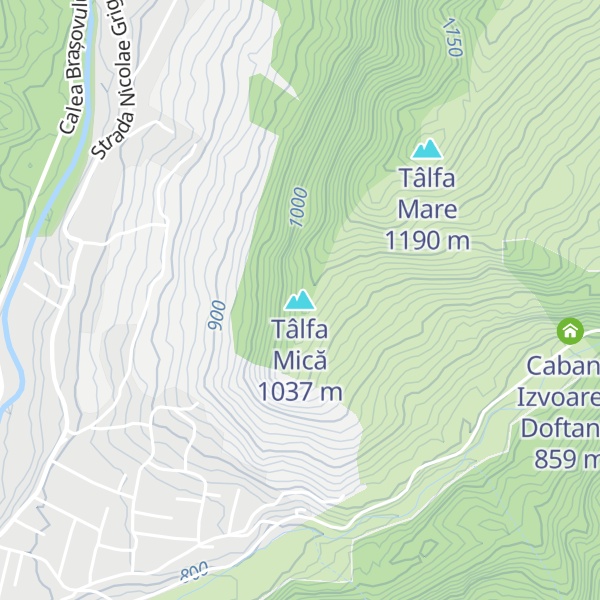 Map of Tâlfa Mică