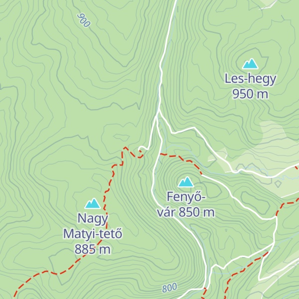 Map of Bodvaji vadászház (az egykori kápolna)