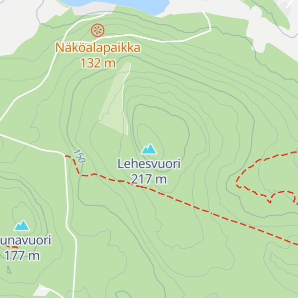 Map of Lehesvuori