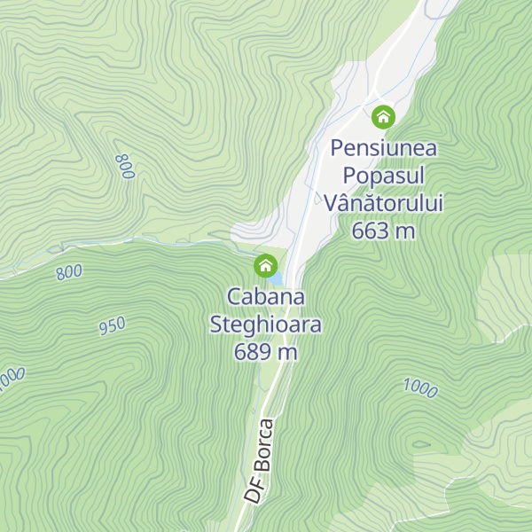 Map of Cabana Steghioara