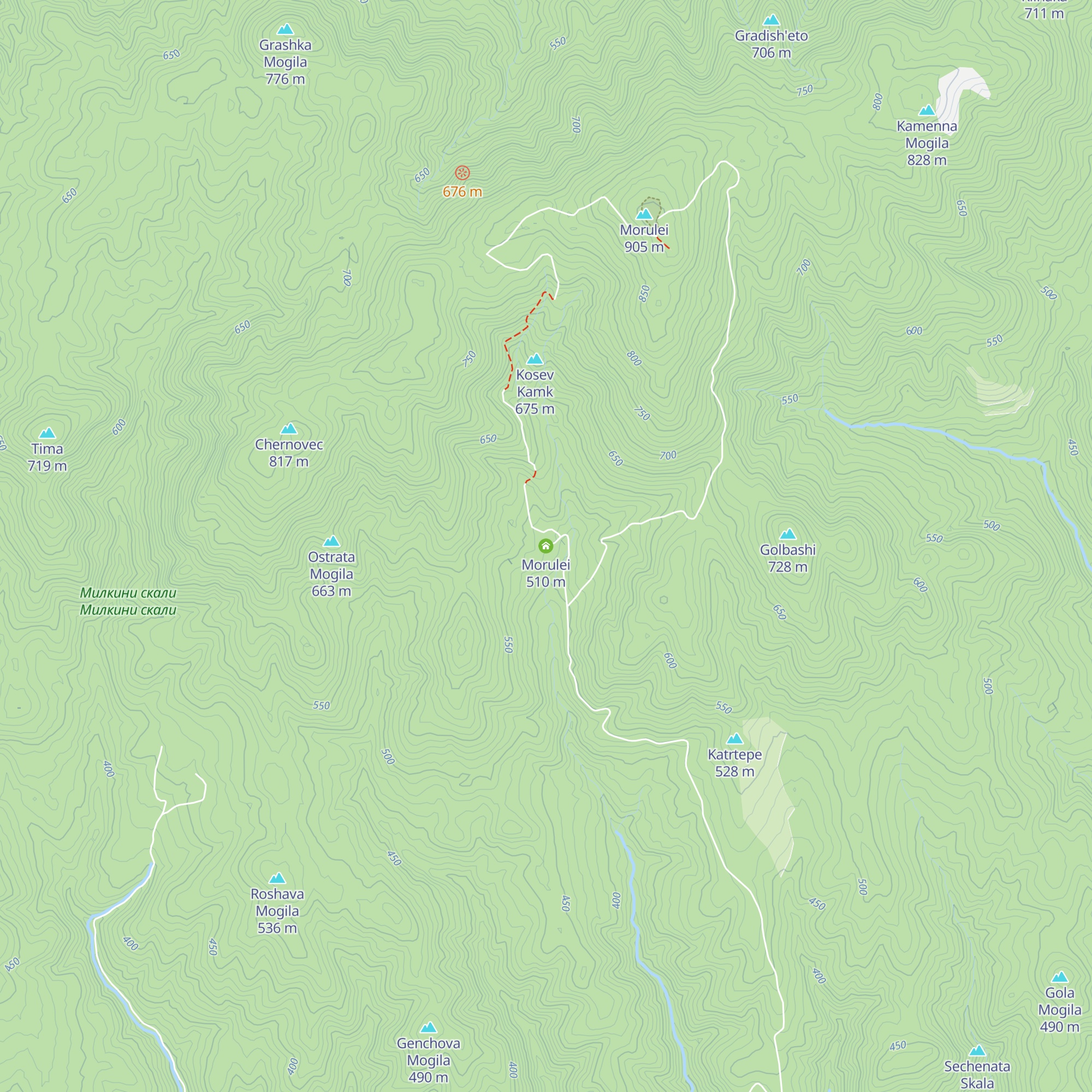Morulei map