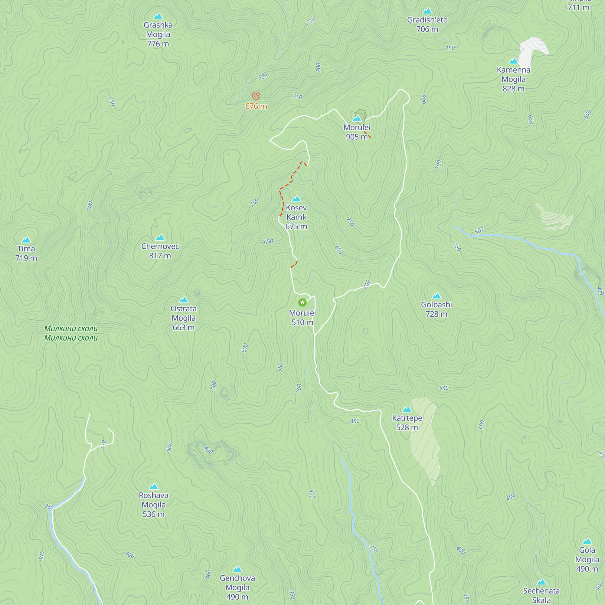 Morulei map