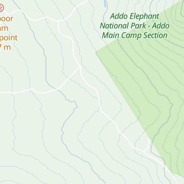 Map of Spekboom Tented Camp