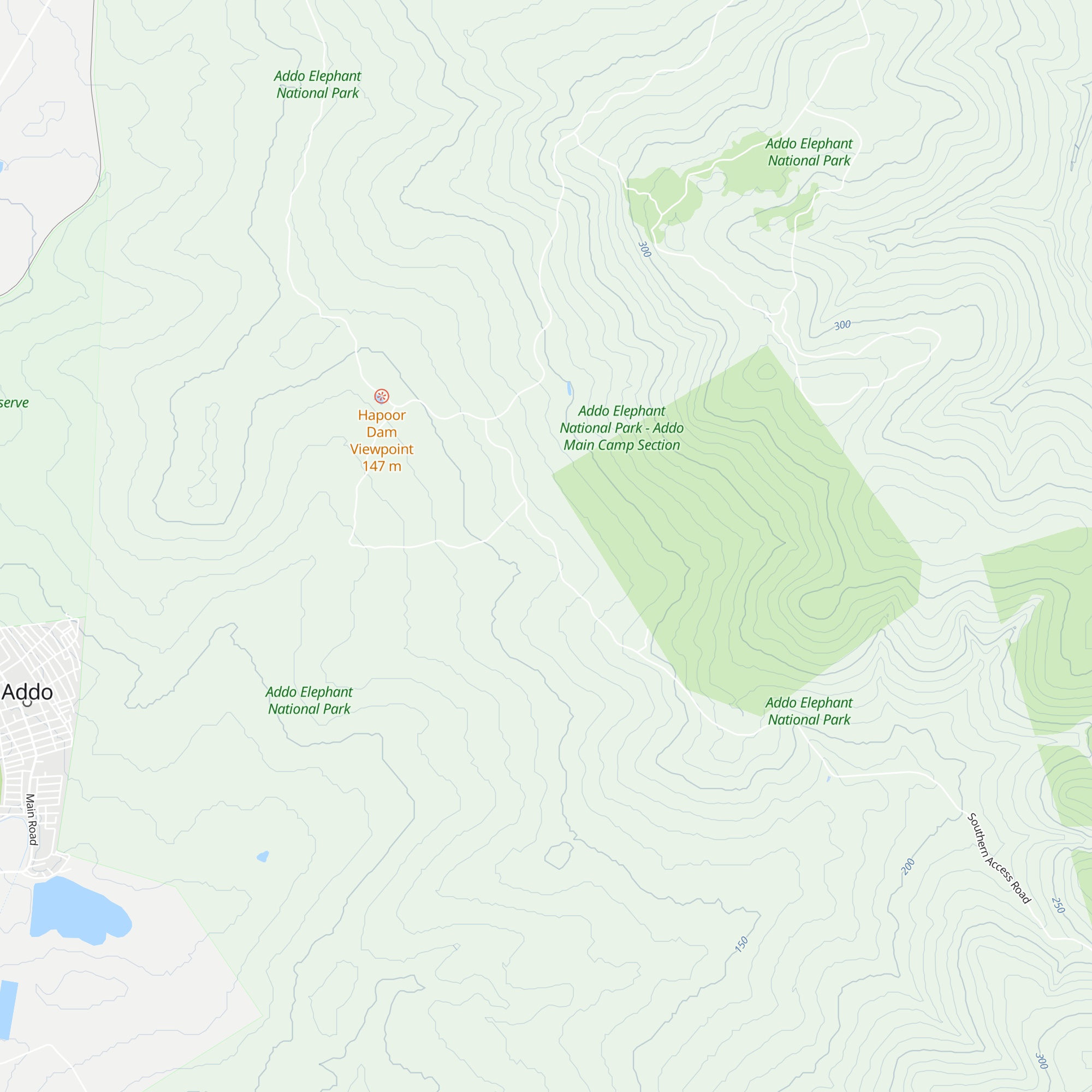 Spekboom Tented Camp map