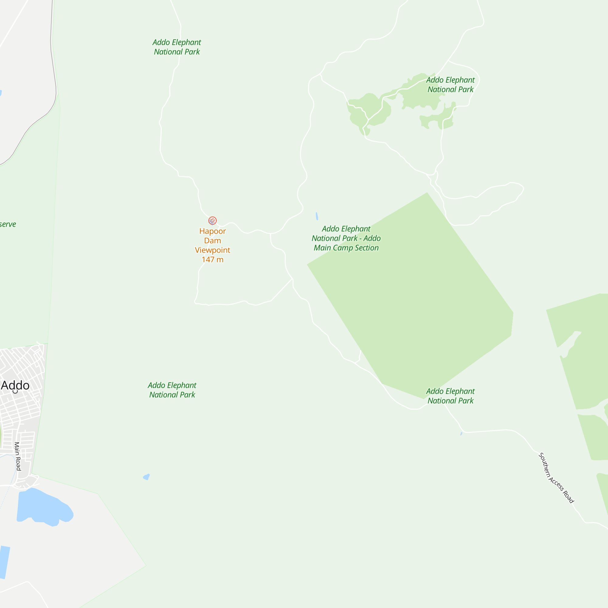 Spekboom Tented Camp map
