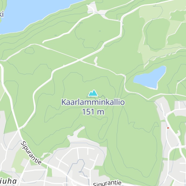 Map of Kaarlamminkallio