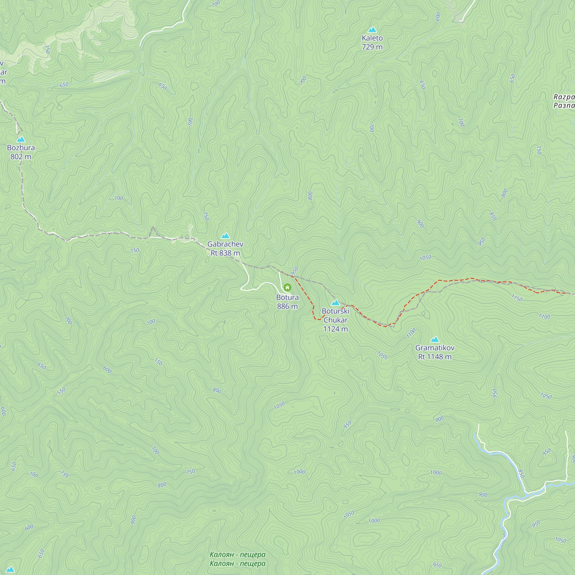 Botura map