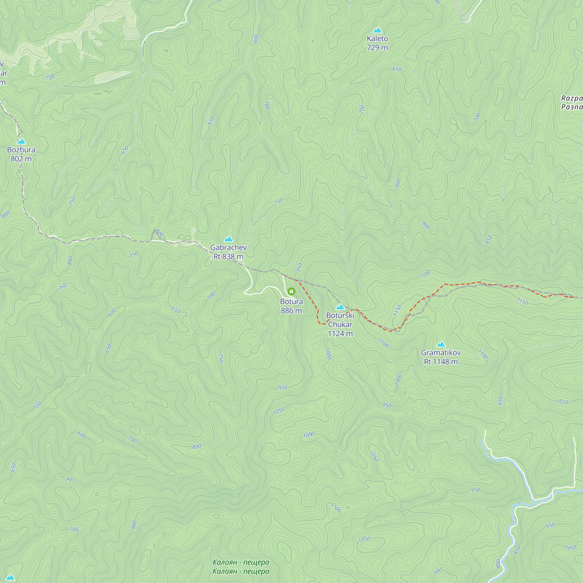 Botura map