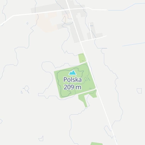 Map of Polska
