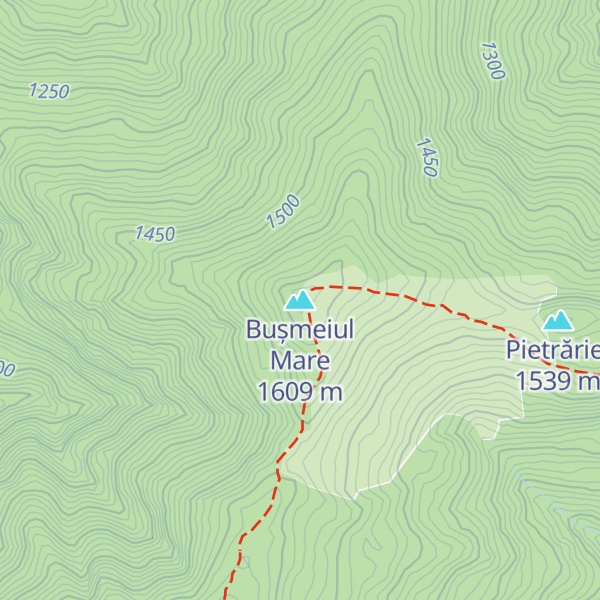 Map of Bușmeiul Mare