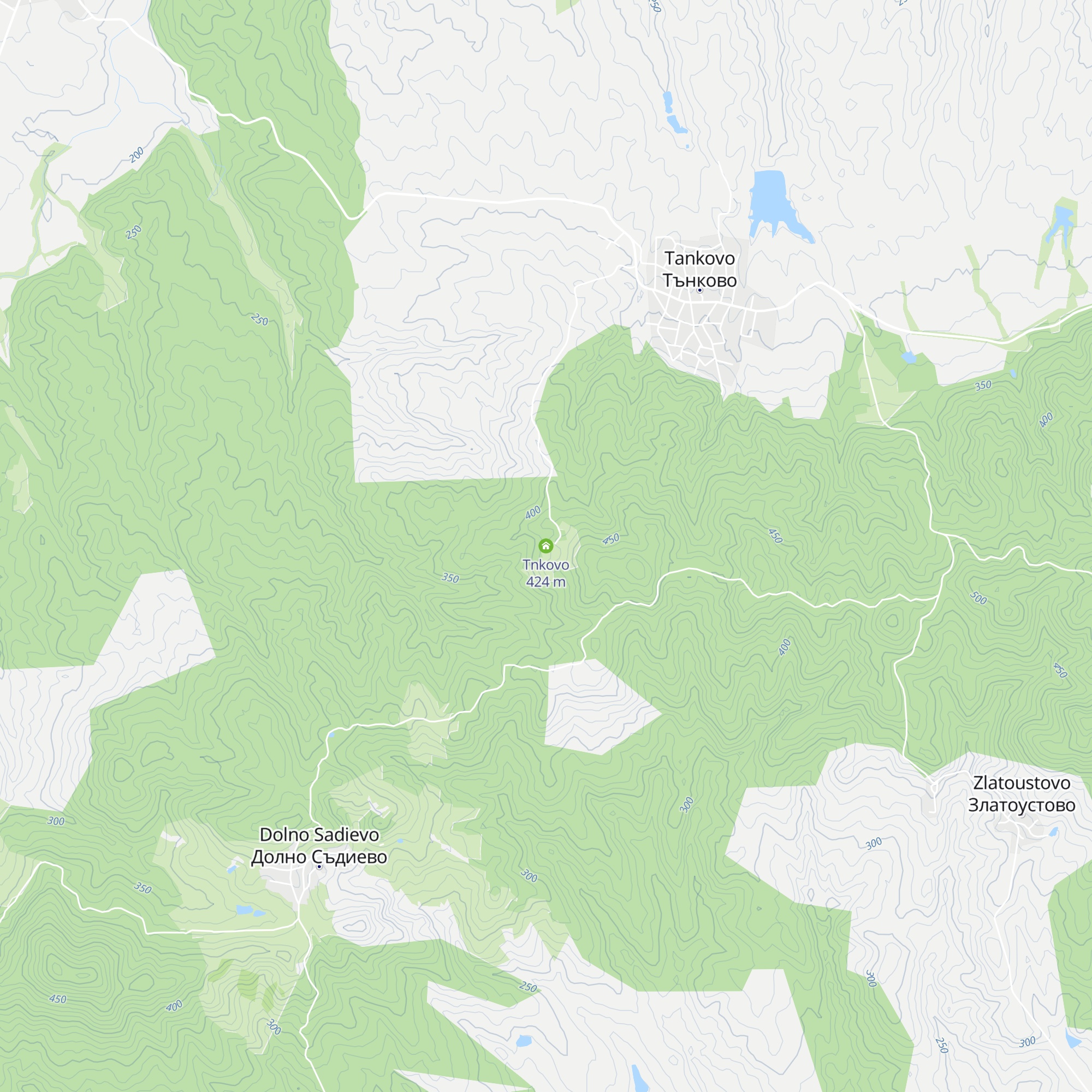 Tnkovo map