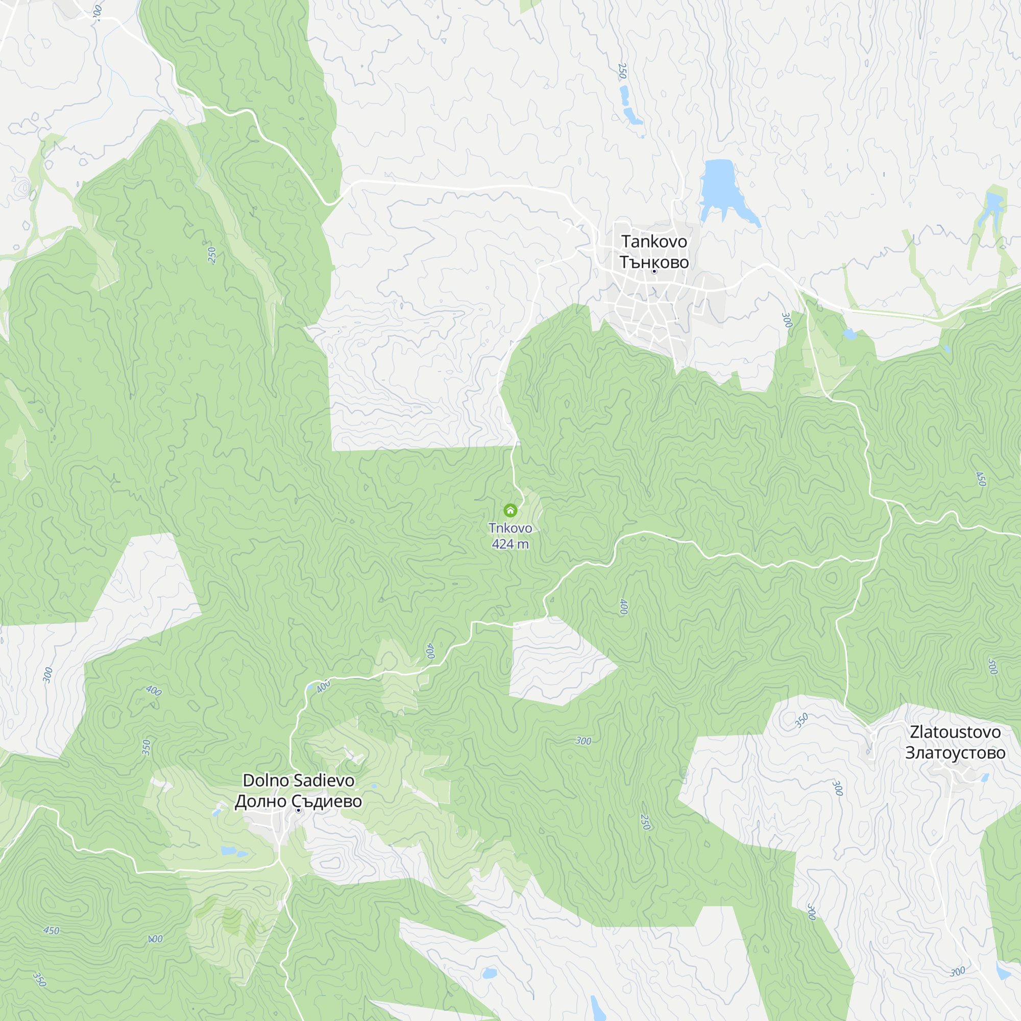 Tnkovo map