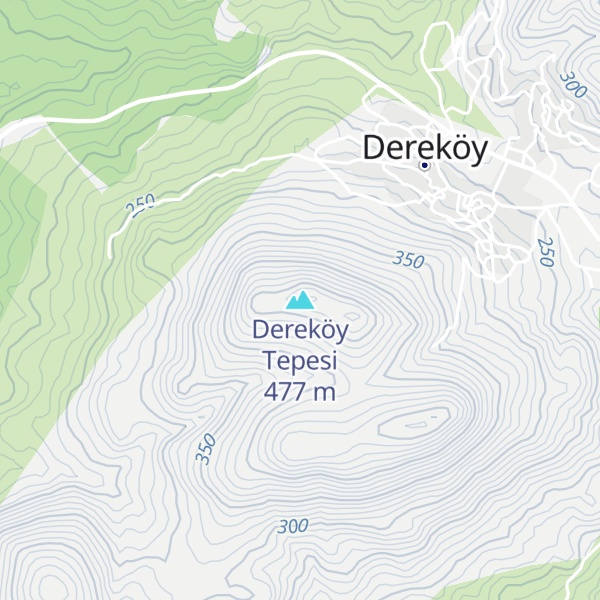 Map of Dereköy Tepesi
