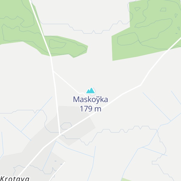 Map of Maskoўka