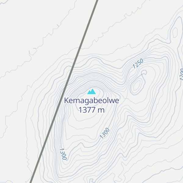 Map of Kemagabeolwe