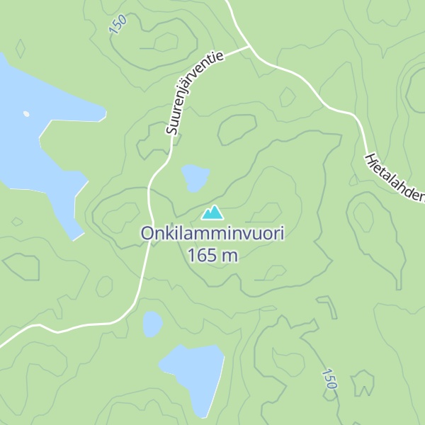 Map of Onkilamminvuori