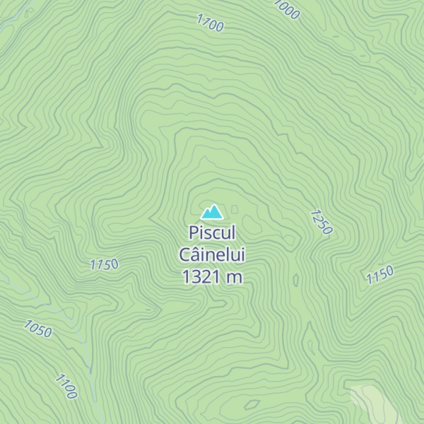 Map of Piscul Câinelui