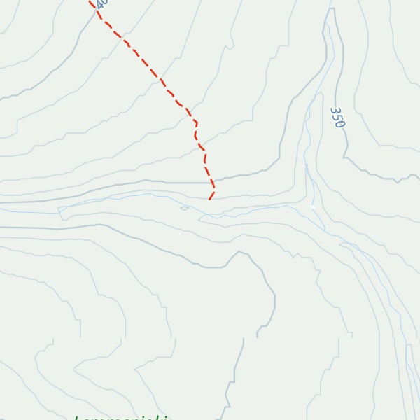 Map of Morgamojan kultala, vuokratupa