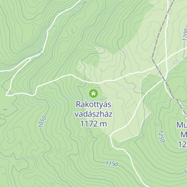 Map of Rakottyás vadászház