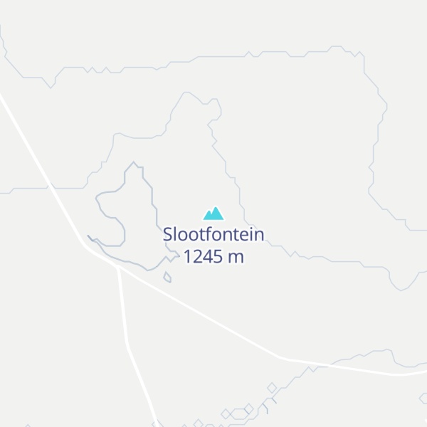Map of Slootfontein