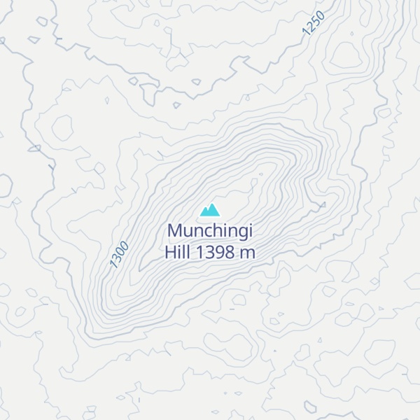 Map of Munchingi Hill
