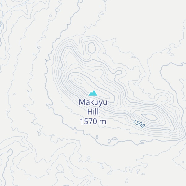 Map of Makuyu Hill