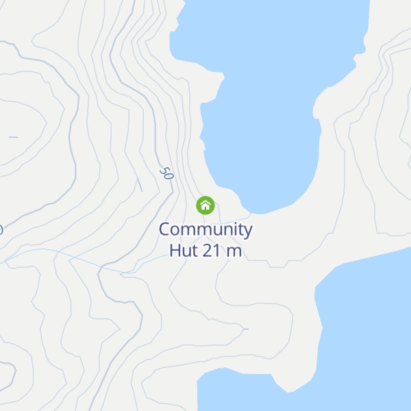Map of Community Hut