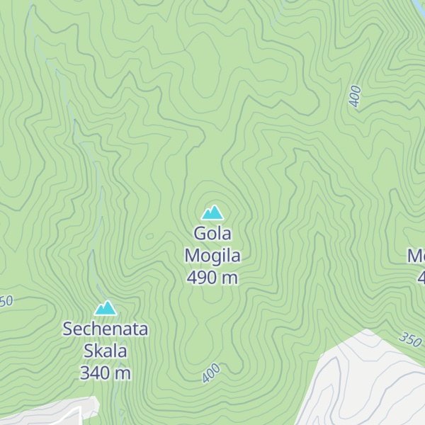 Map of Gola Mogila