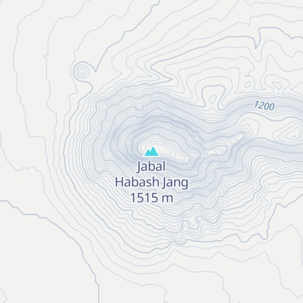 Map of Jabal Habash Jang