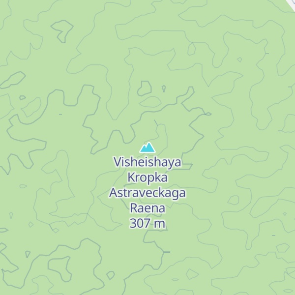 Map of Visheishaya Kropka Astraveckaga Raena