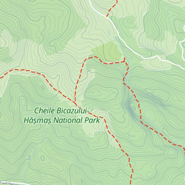 Map of Măgura Țiglelor