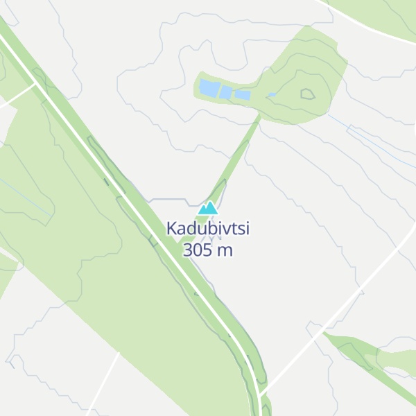 Map of Kadubivtsi