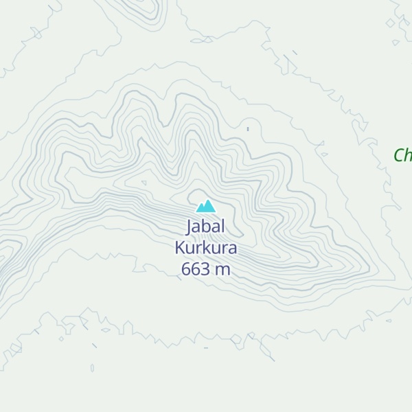 Map of Jabal Kurkura