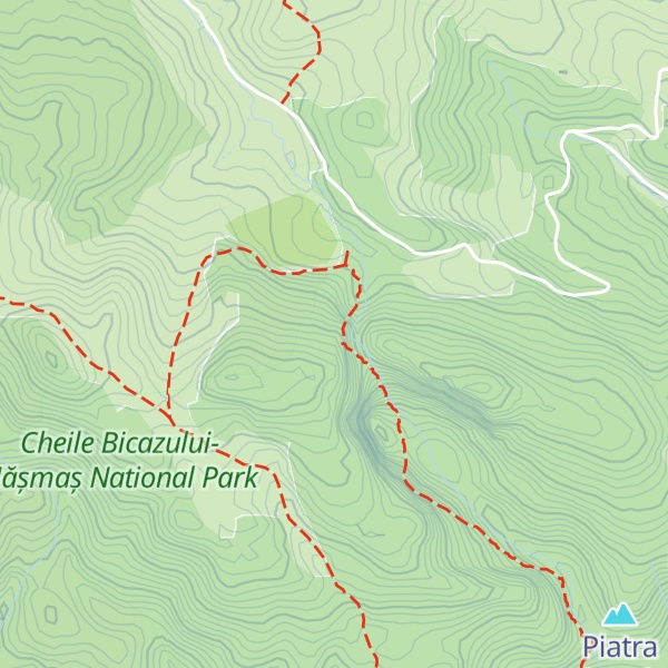 Map of Cascada Cupaș