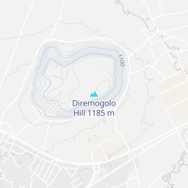 Map of Diremogolo Hill