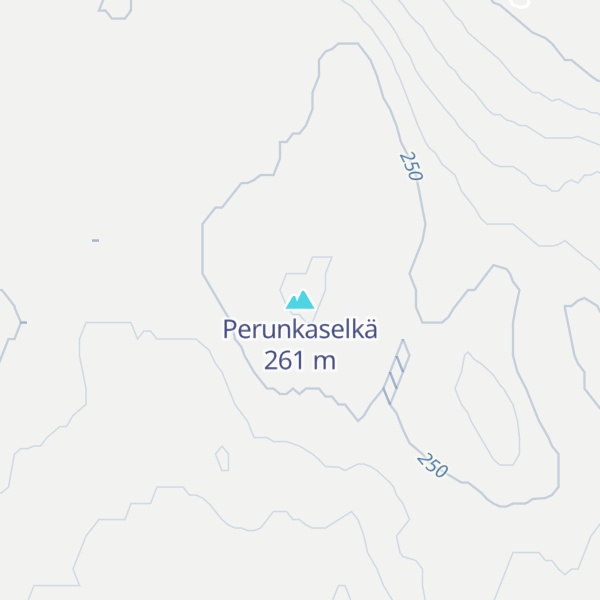 Map of Perunkaselkä