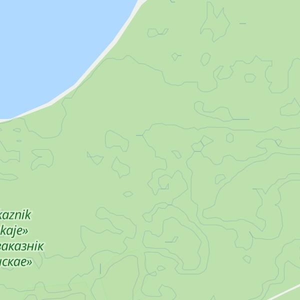 Map of Nadliўskaya Grada