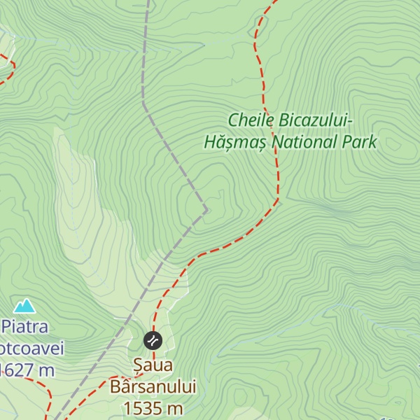 Map of Muntele Rotund