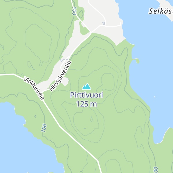 Map of Pirttivuori