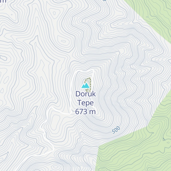 Map of Doruk Tepe