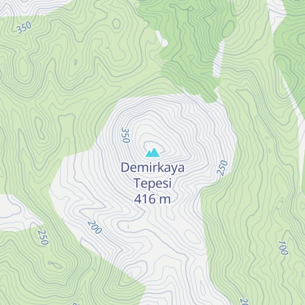 Map of Demirkaya Tepesi