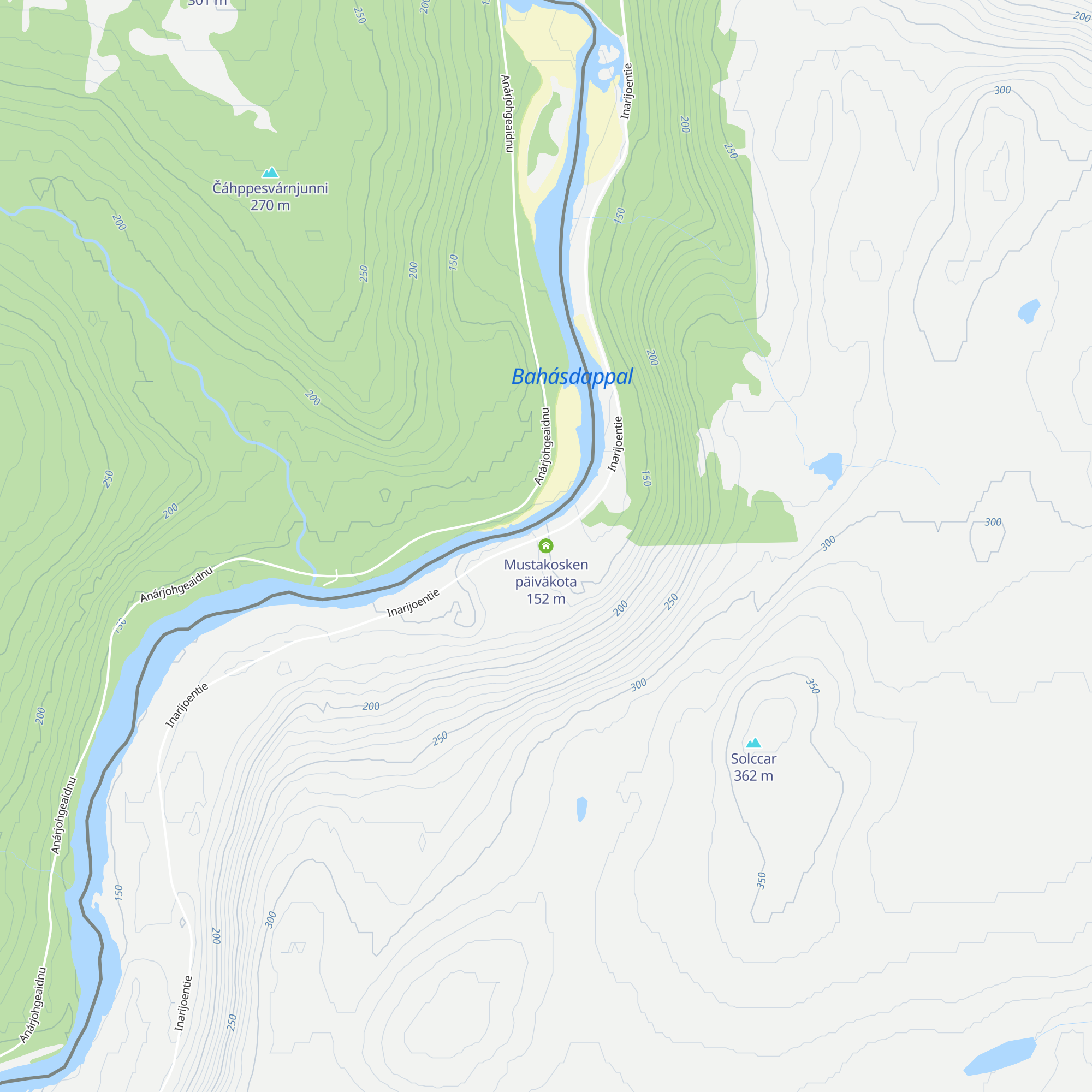 Mustakosken päiväkota map