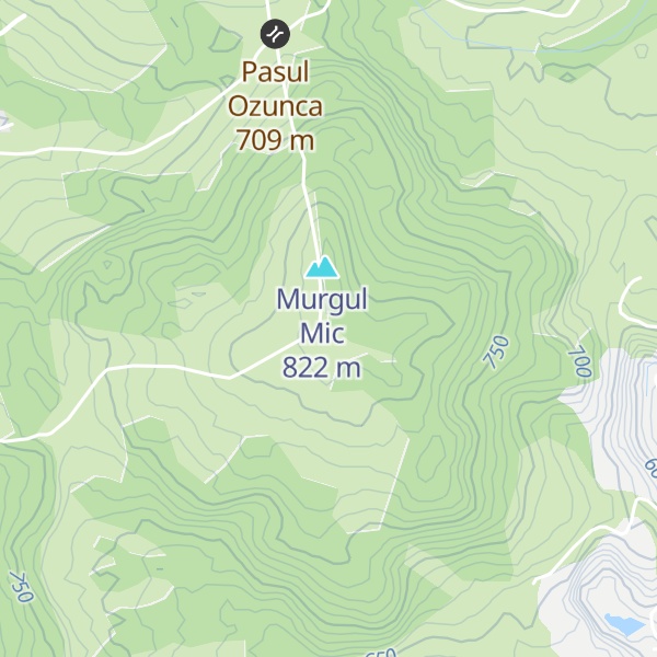 Map of Refugiul Murgului