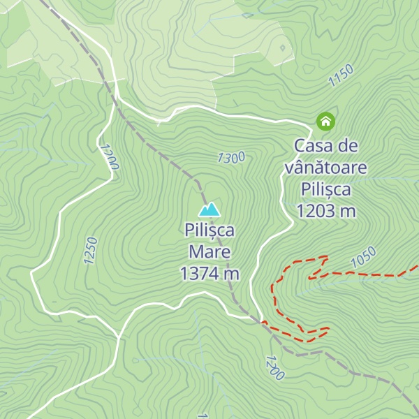 Map of Pilișca Mare