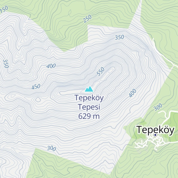Map of Tepeköy Tepesi