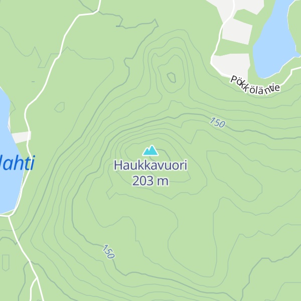 Map of Haukkavuori